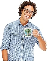 Vista 4 de Kikkerland Taza Morphing de porcelana, Woodlands