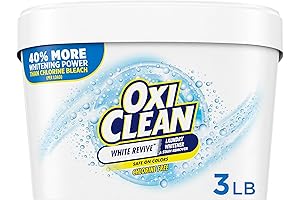 Whitening and Stain Removal Triumph: Rescue Your Laundry with OxiClean White Revive