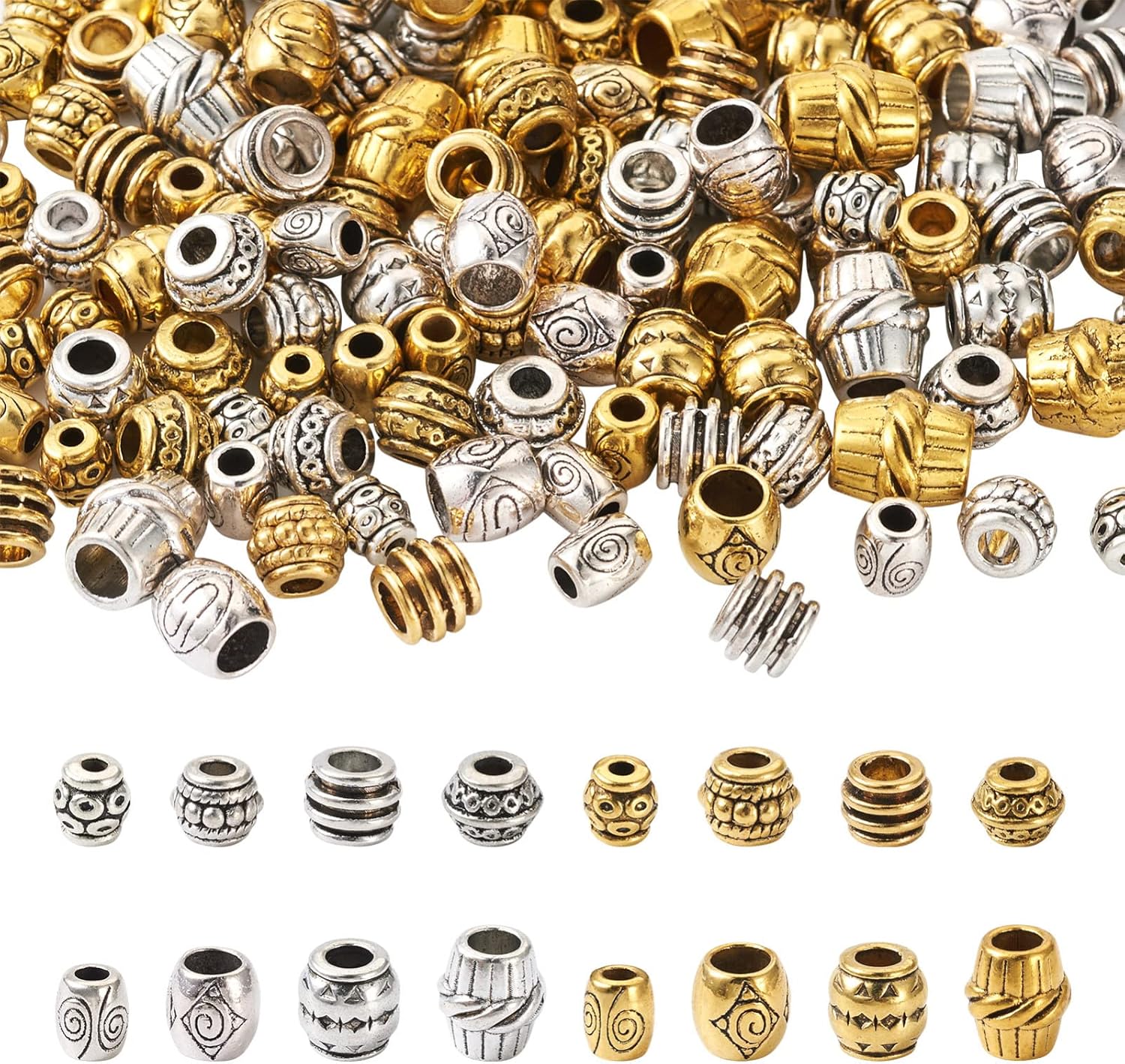 2 Colors, Barrel, 160pcs