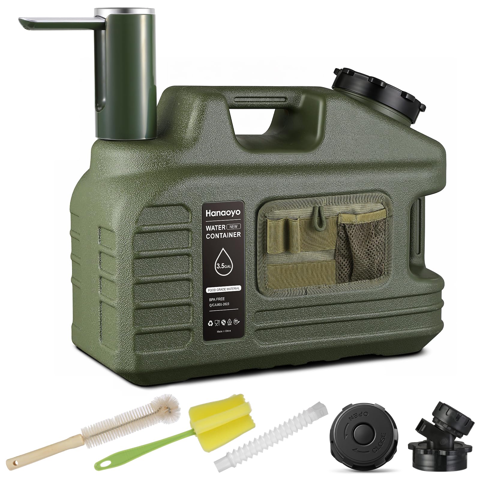 Photo 1 of Hanaoyo 3.5 Gallon Water Container with Touch Control Pump