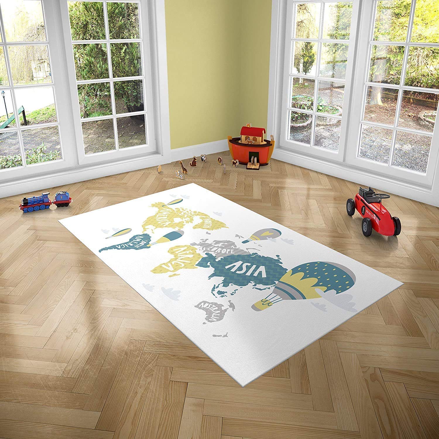Oedim Tappeto per Bambini in PVC | Varie Misure | Moquette PVC | Pavimento vinilico | Decorazione per la casa | Pavimento Sintasol | Protezione per Bambini | 95x200cm