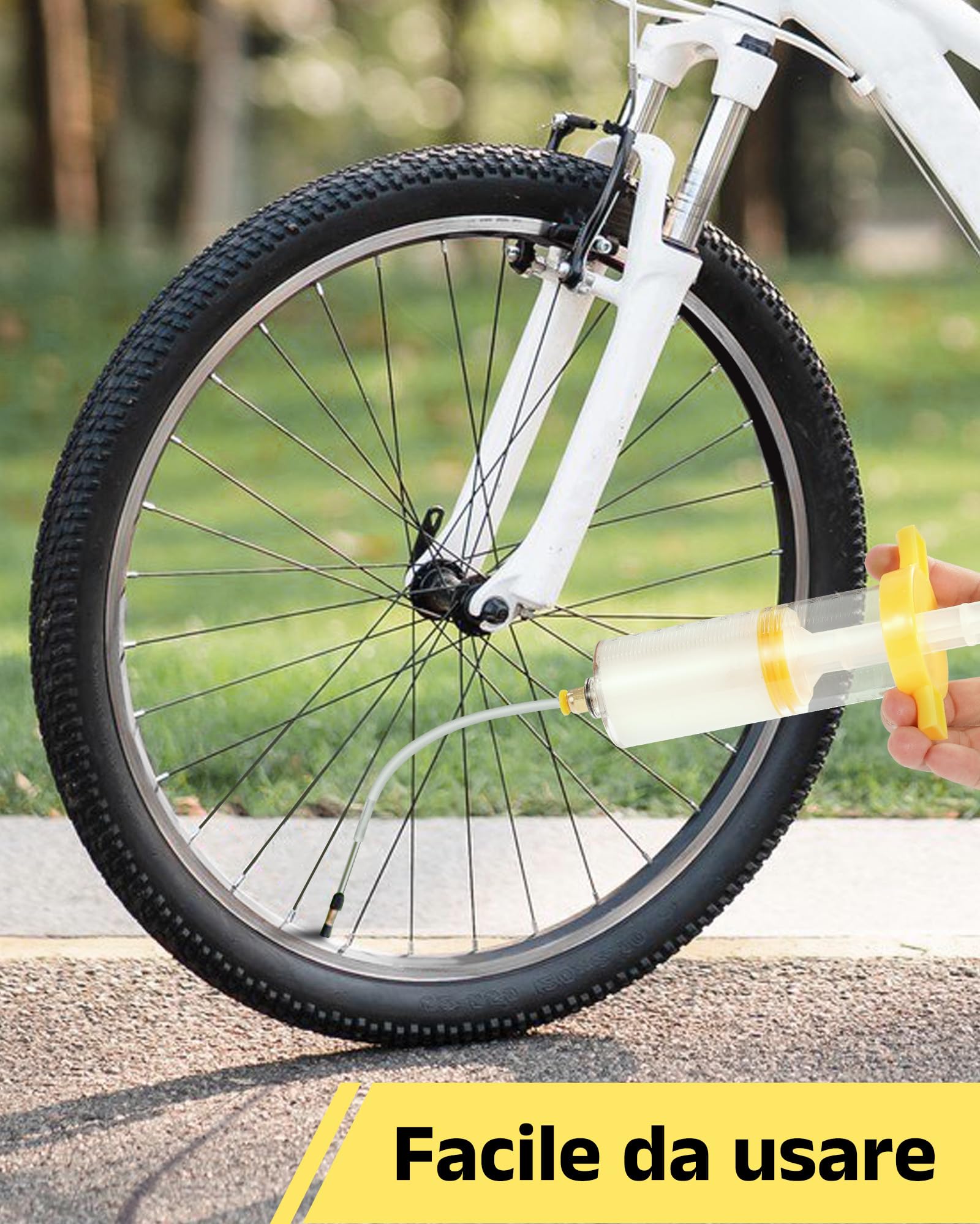 CHUMXINY Lattice per Tubeless MTB, Liquido Tubeless MTB Sigilla Rapidamente Forature Fino a 6,5 mm, Liquido Antiforatura MTB per MTB,Pneumatici per Biciclette da Strada