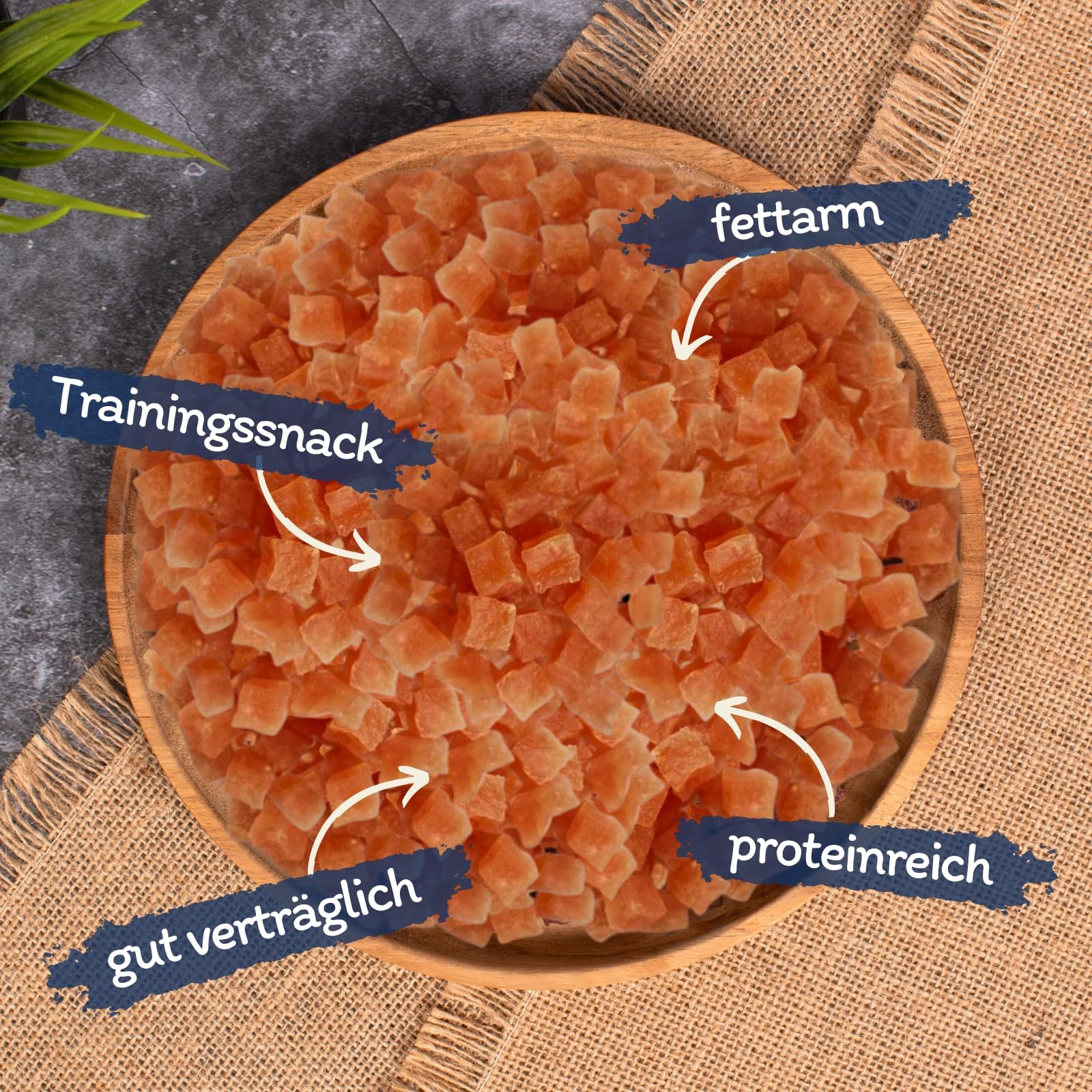 Lyra Pet® 5 kg Hühnerbrustwürfel - Kausnack für Hunde | Leckerli für Hunde – Proteinreicher Kauartikel mit Huhn – Idealer Belohnungs- und Trainingssnack – Gut verträglich