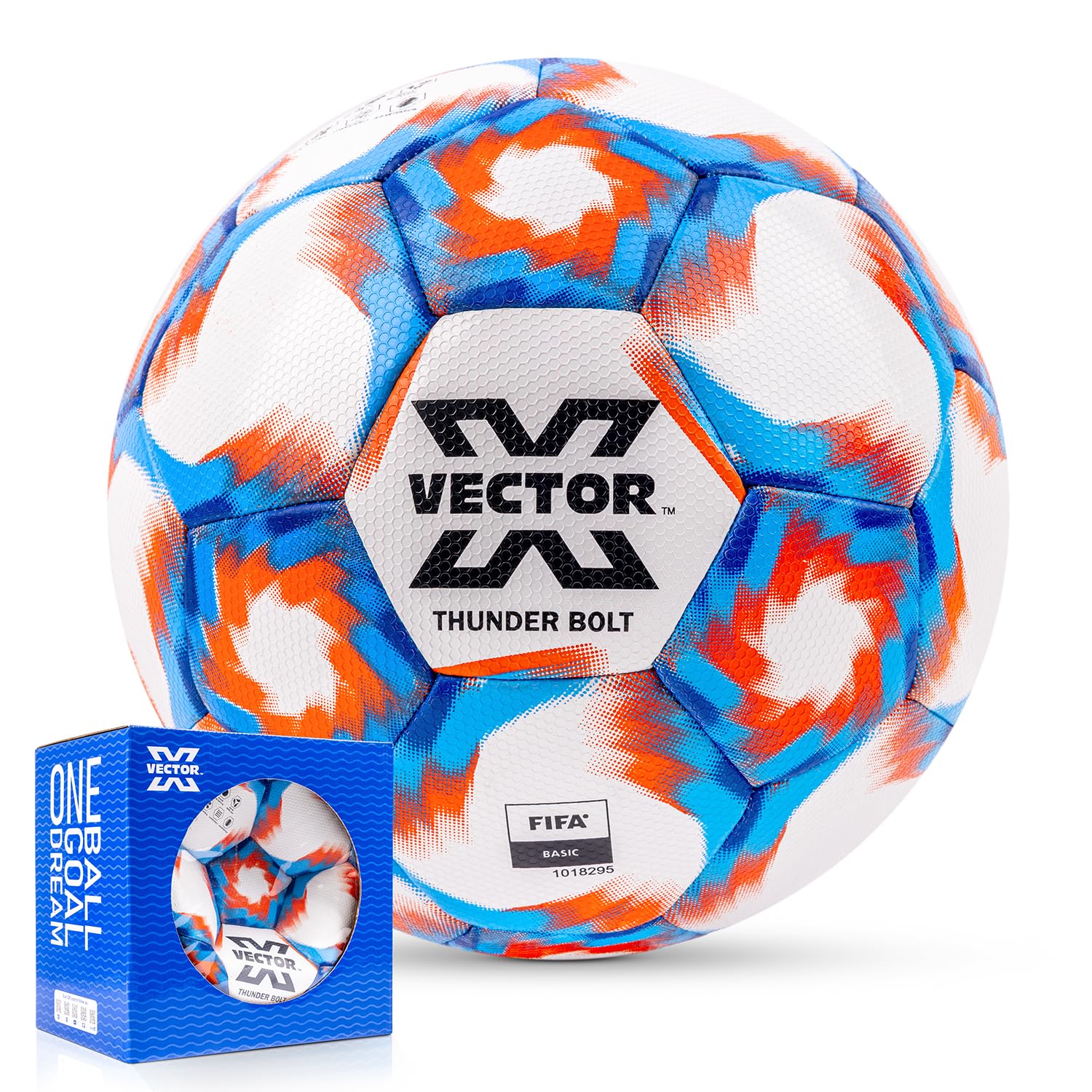 Vector X Thunder-Bolt 32 Panel Embossed Football-image-8