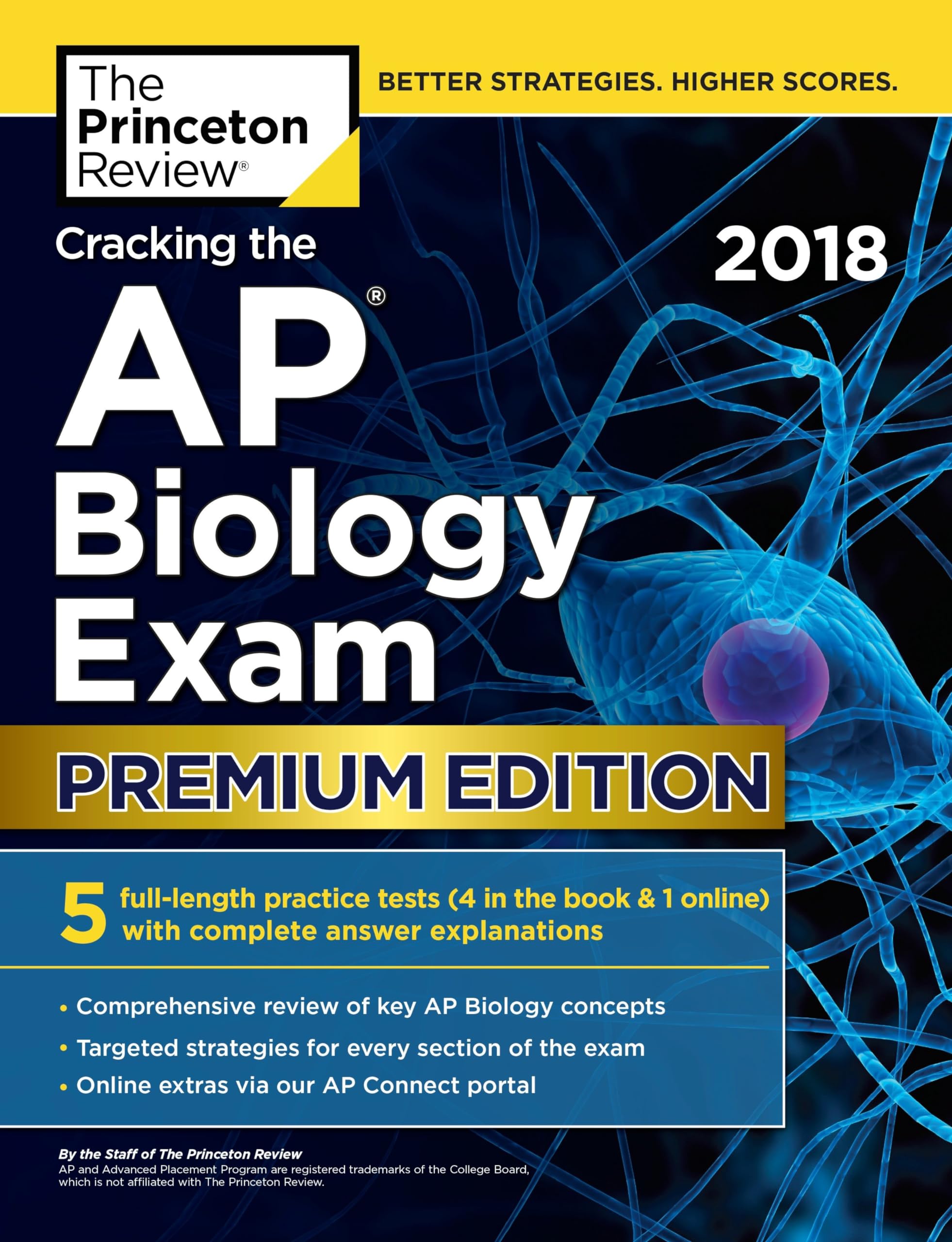 Cracking the AP Biology Exam 2018, Premium Edition (College Test Preparation)