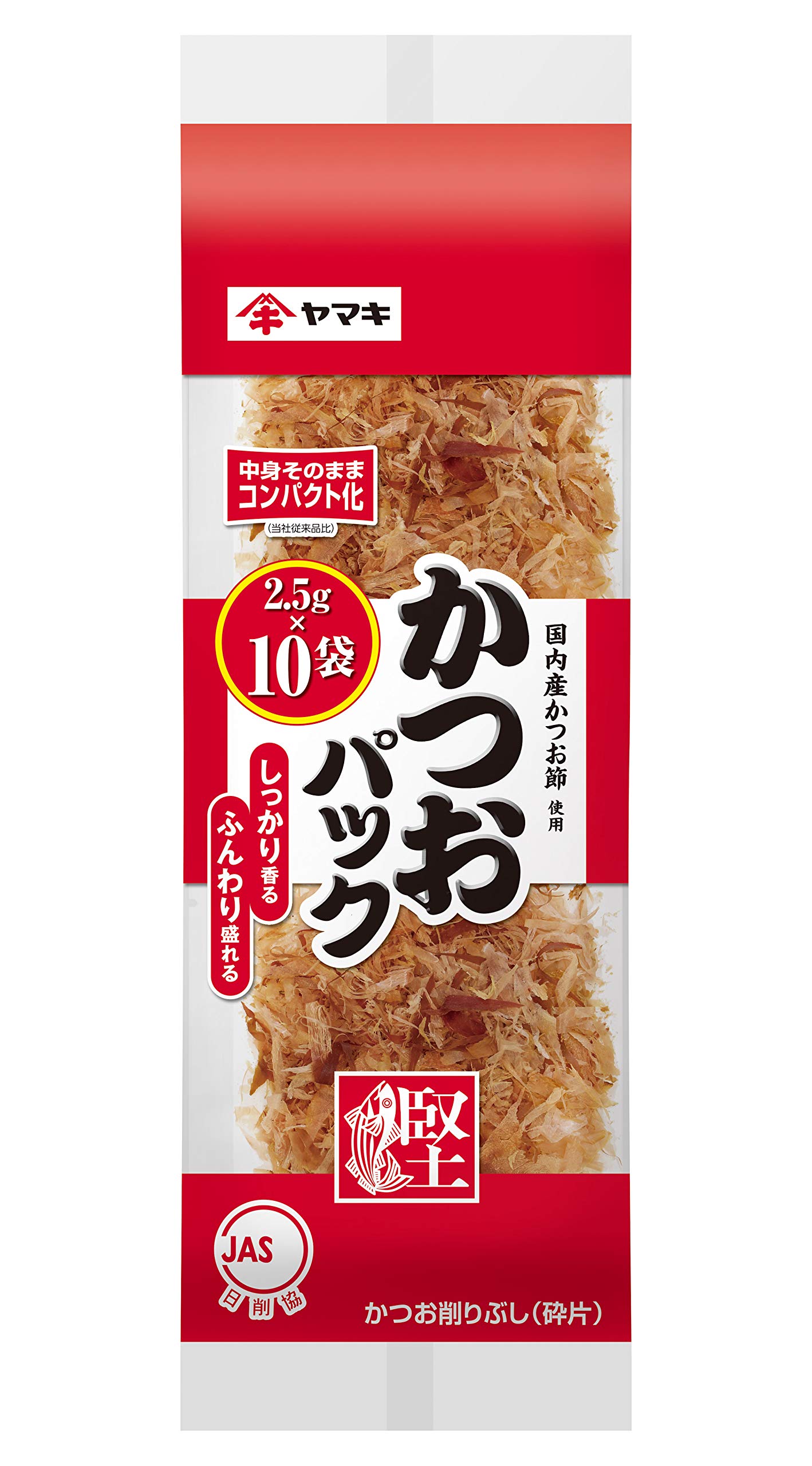 Amazon.co.jp: ヤマキ かつおパック (2.5g×10P)×4個 : 食品・飲料・お酒