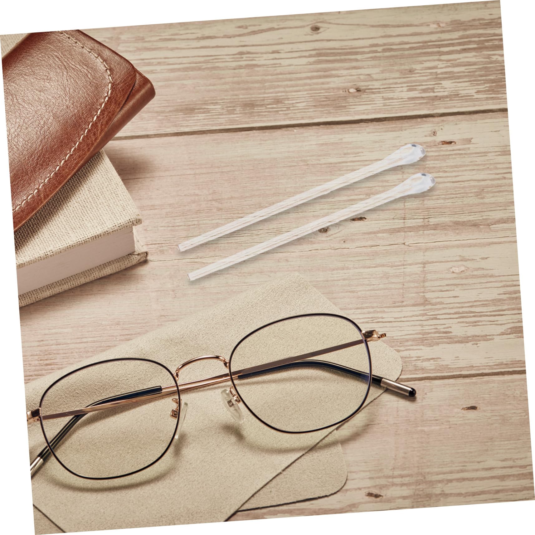 Embouts de Branches pour Lunettes en Silicone Transparent Lot de 10 Support Antidérapant Ergonomique pour Lunettes de Soleil et Usage Quotidien