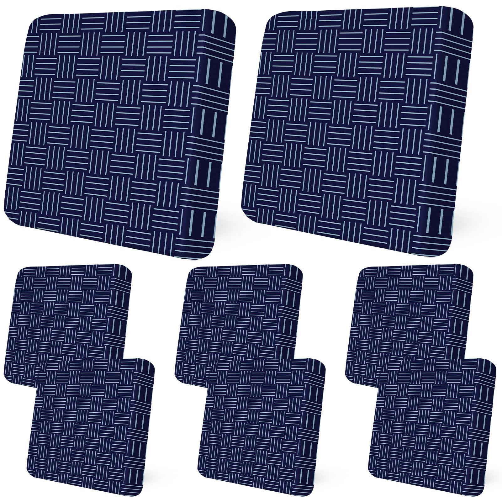 8Pcs Patio Cushion Covers Stretch Outdoor Furniture Protector Slipcovers