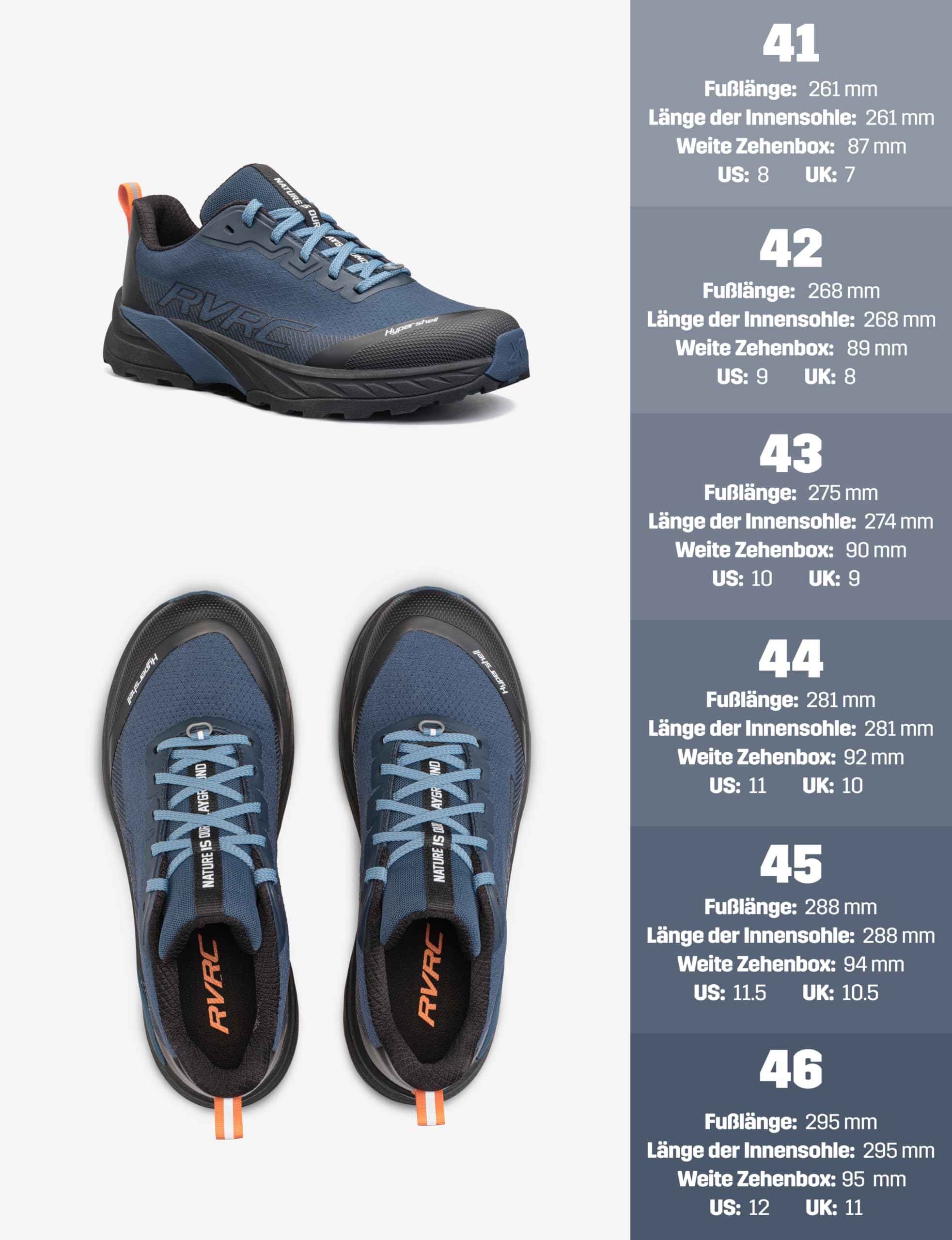 RevolutionRace Trailblaze Waterproof Hiking Shoes für Herren