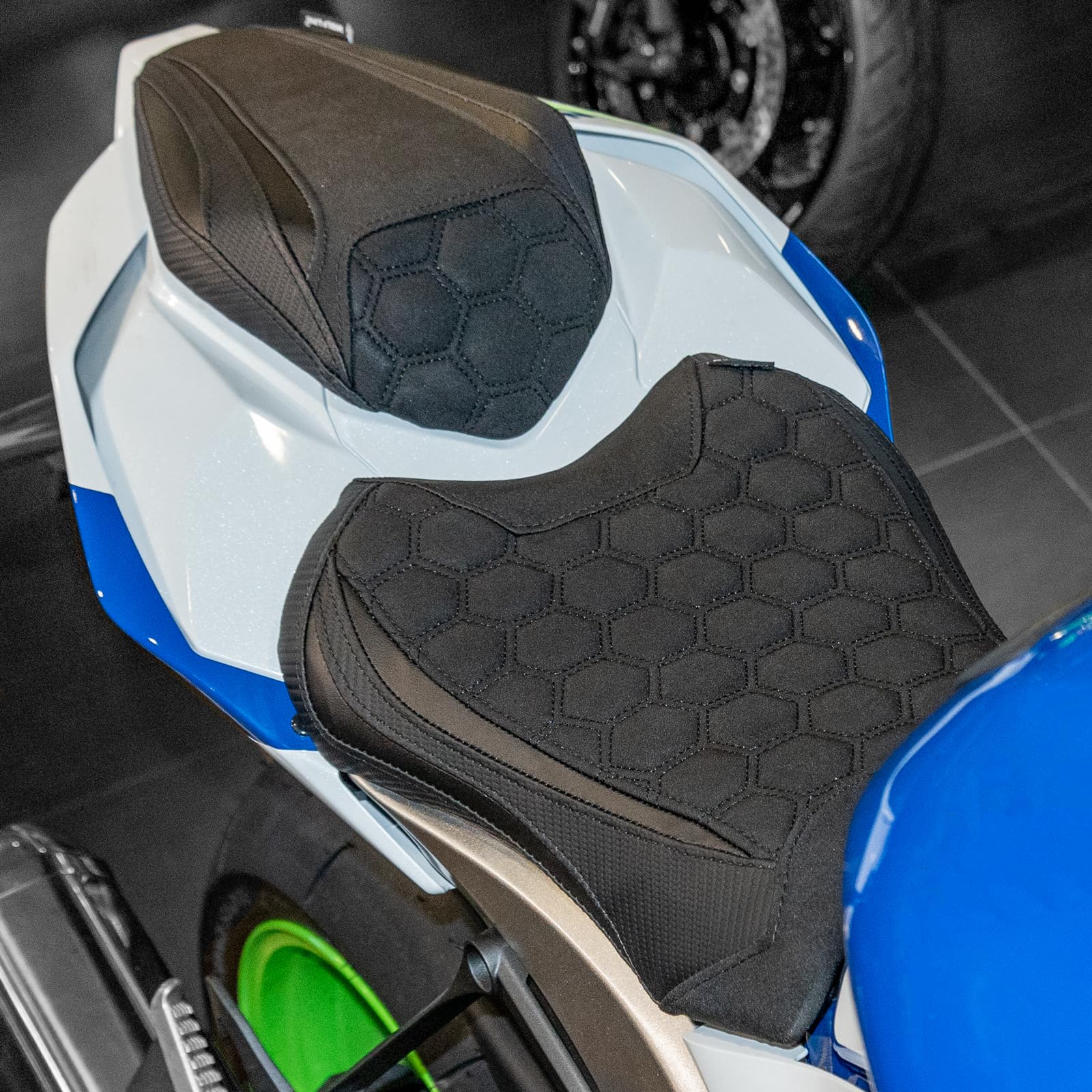 Amazon.com: Motorcycle Front Driver Rear Passenger Seat for