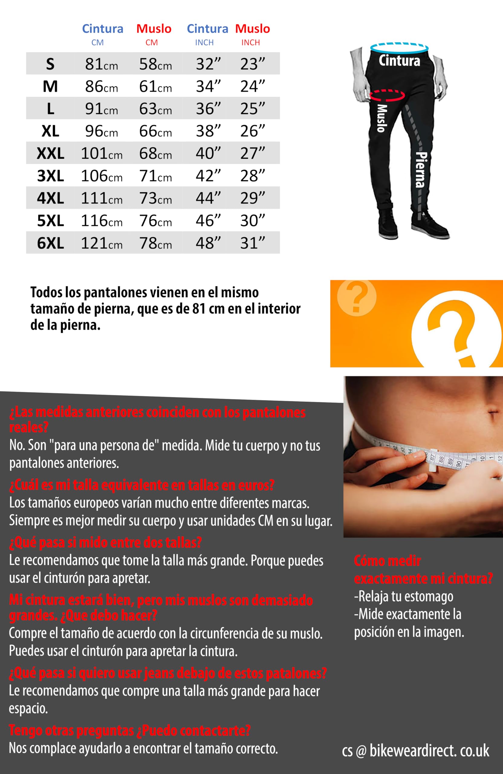Texpeed Pantalones de moto hombre verano - Impermeable Pantalones de motorista - Con armadura de protecciónes CE (EN 1621-1) - Blanco - XL Cintura/Regular Pierna