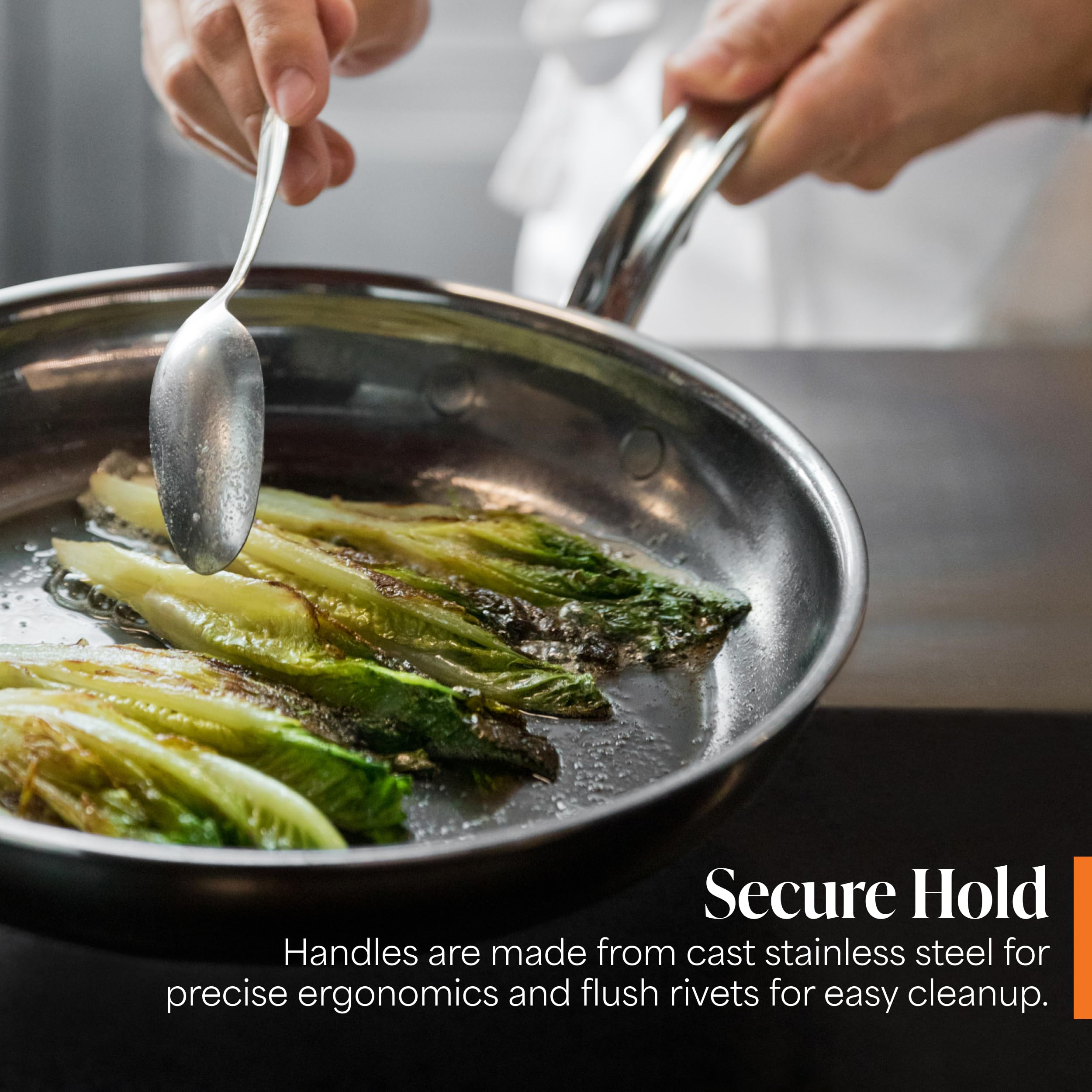 Hestan NanoBond Frying Pan - Titanium Bonded -5 Hestan NanoBond Frying Pan - Titanium Bonded -5
