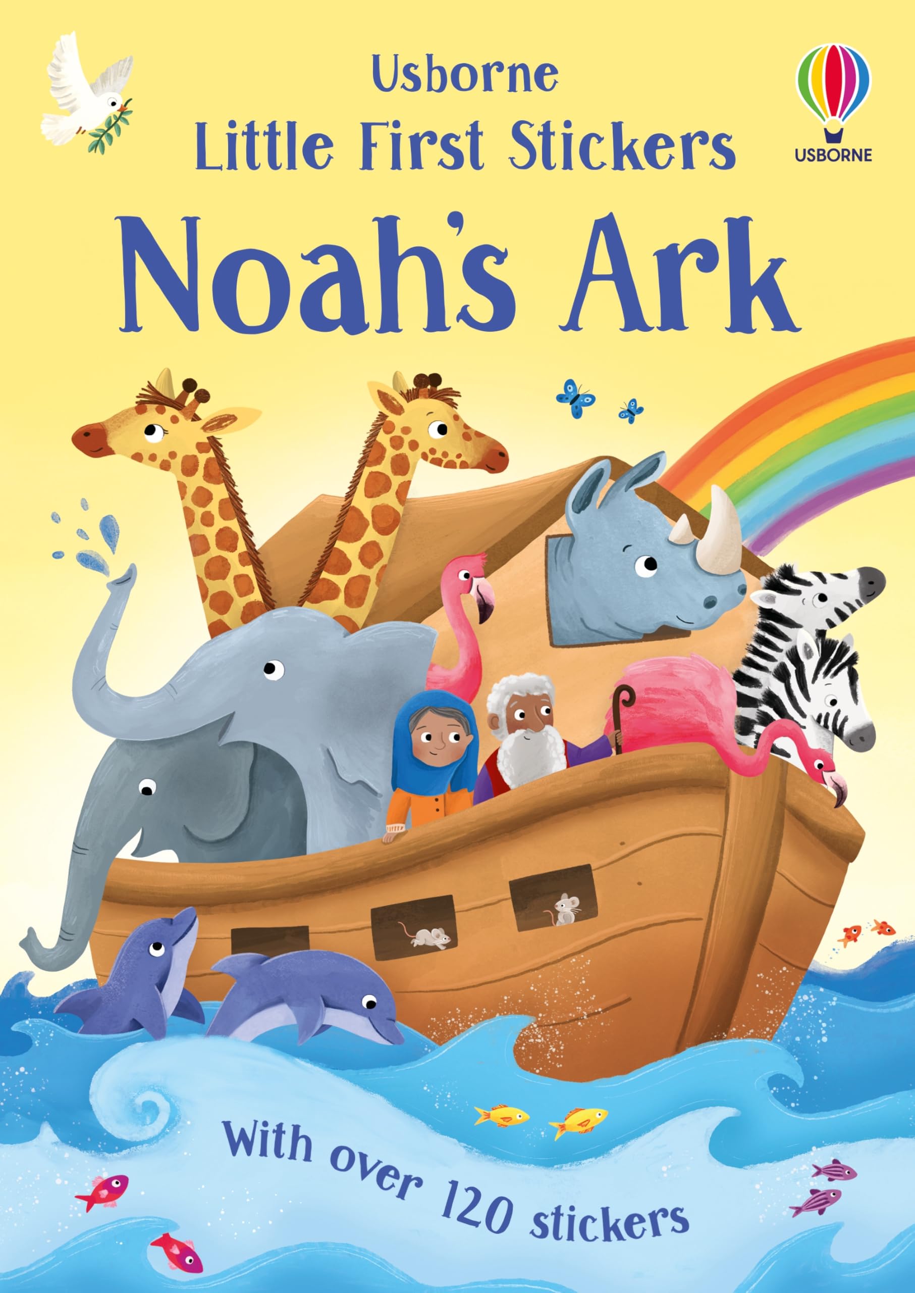 Little First Stickers Noah's Ark: A Fun Sticker Activity Book of the Familiar Bible Story with lots of Animals
