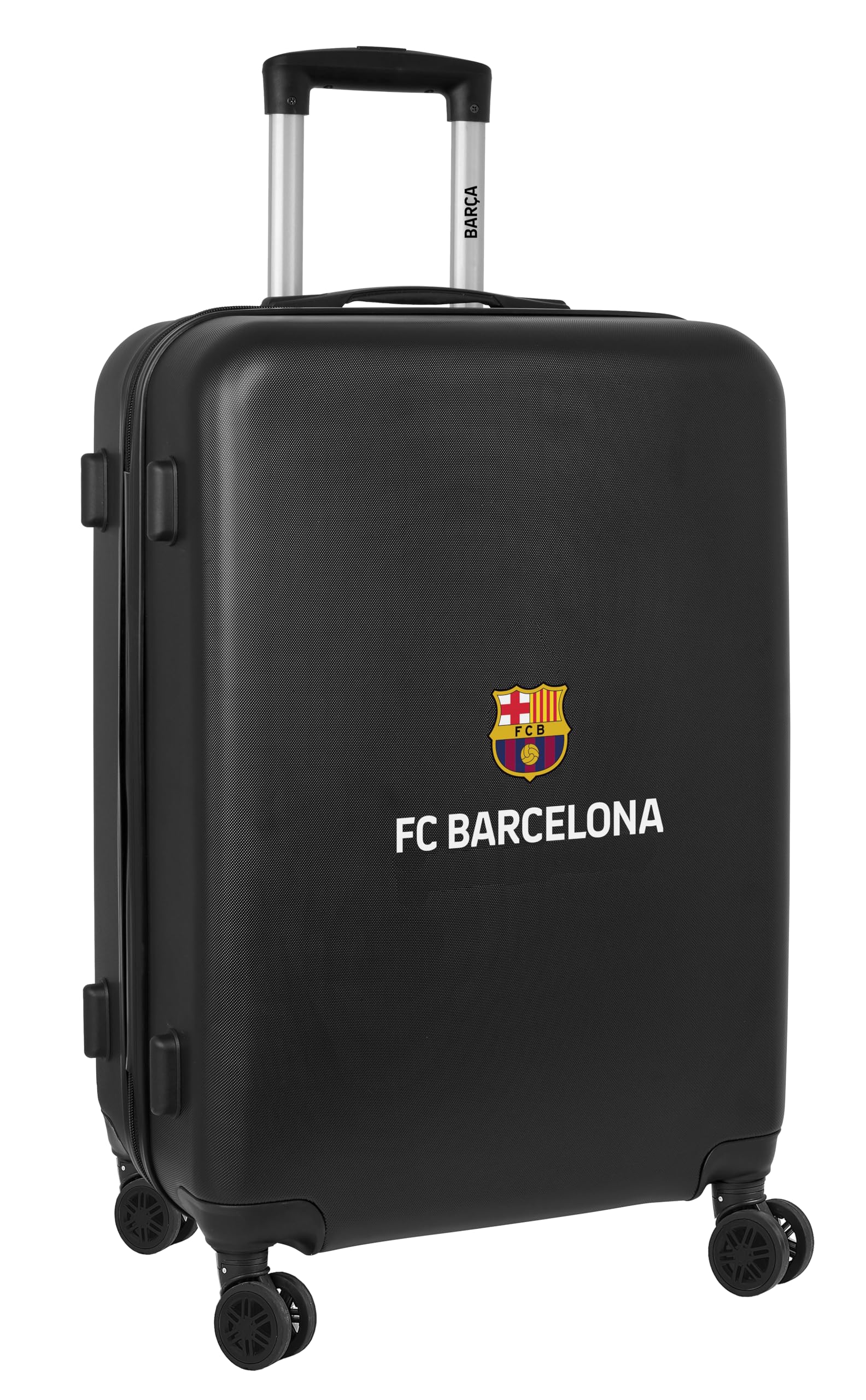 Safta F.C. Barcelona Sac Bandoulière Noir - 16x6x22cm Poche Extérieure Officiel
