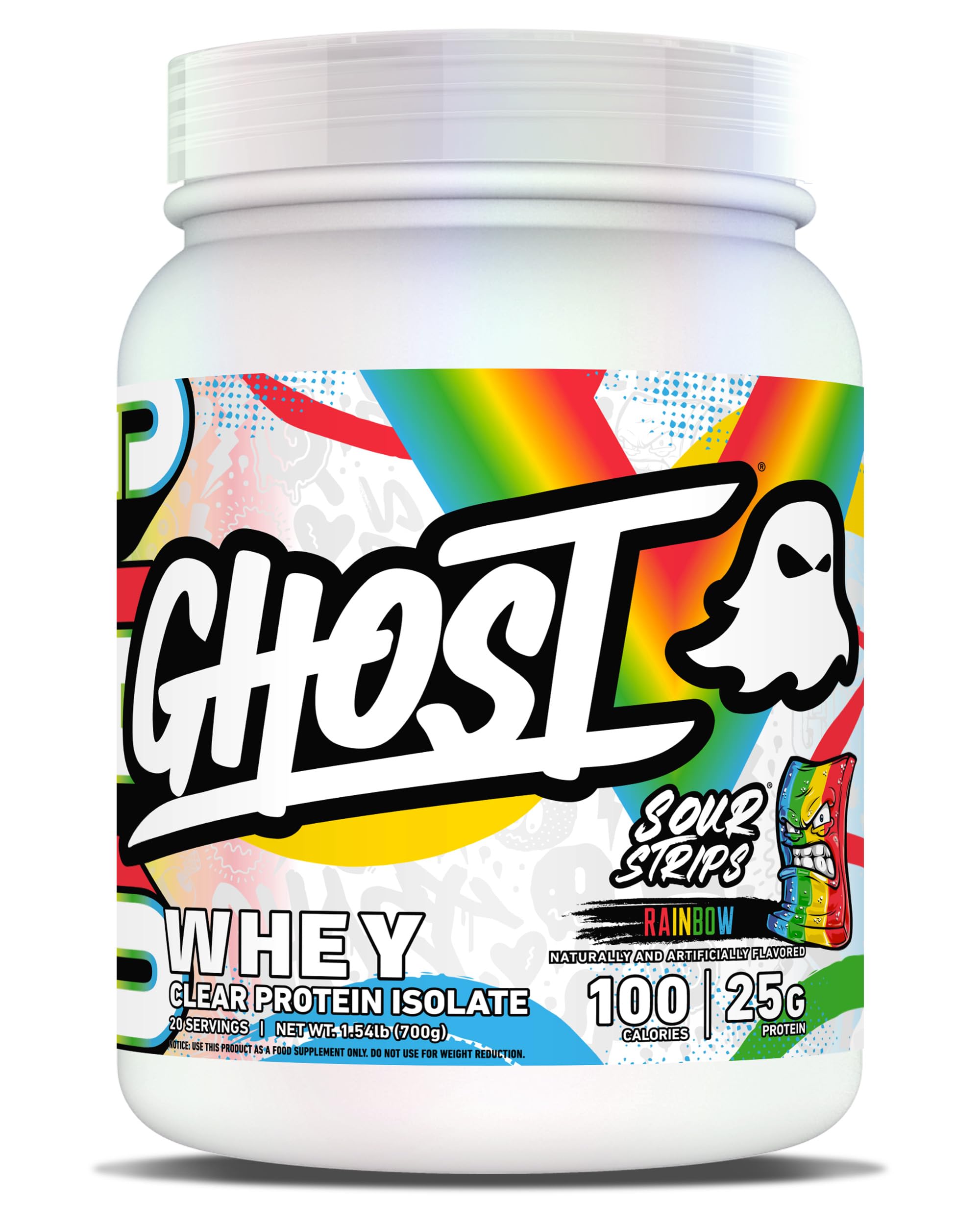 GHOST Clear Whey Isolate Sour Strips