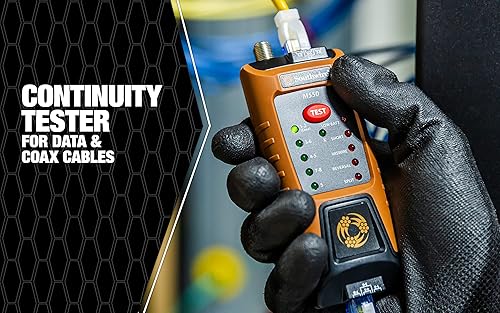 Miniatura 2 de Southwire Tools & Equipment M550, probador de continuidad para cables de datos y coaxiales
