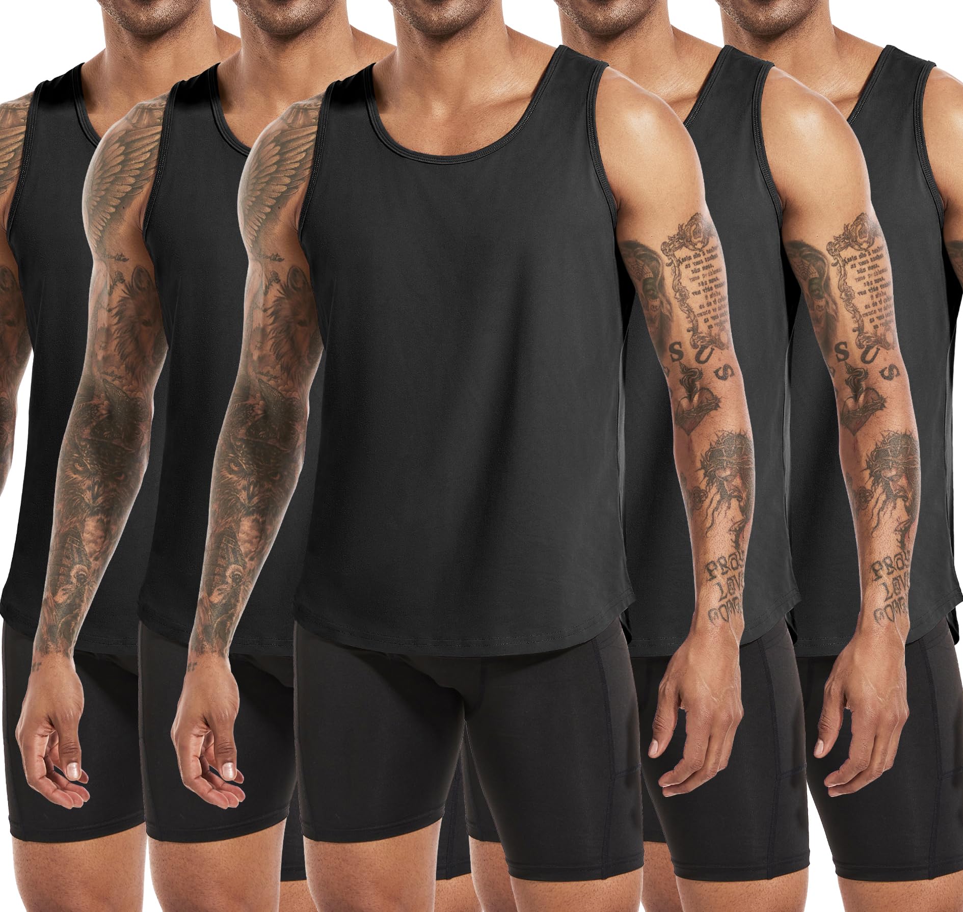 Boyzn Canottiera da uomo in cotone per allenamento, atletica, palestra, fitness, bodybuilding, senza maniche, per uomo