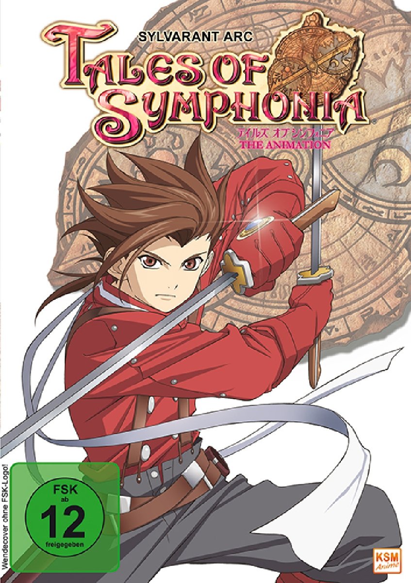 Tales of Symphonia Sylvarant Arc DVD de la primera temporada 2007 en edición de Alemania
