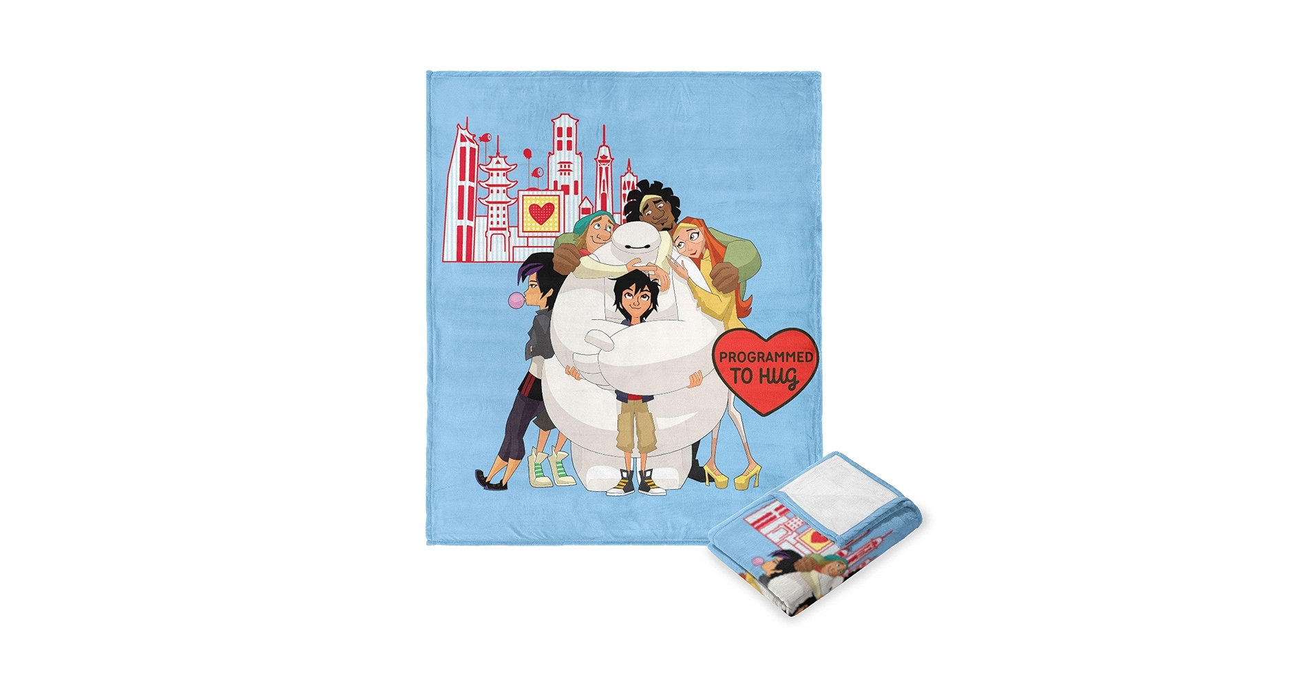 ベイマックスBH6ブランケット Amazon.com: Northwest Big Hero 6 Silk Touch Throw Blanket