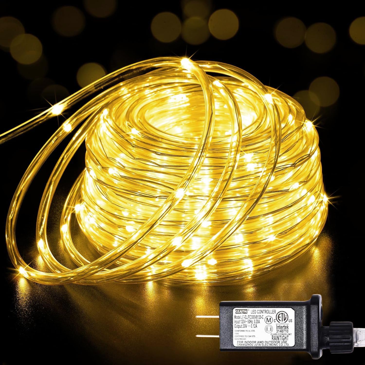 100 LED Mini Rope Lights for Outside, 33FT String Lights Outdoor Waterproof 8 Modes, Flexible Plug in Tube Lights Decorate Lighting for Bedroom Garden Patio Pool Tree Backyard Decor (Warm White) 100 LED Mini Rope Lights for Outside, 33FT String Lights Outdoor Waterproof 8 Modes, Flexible Plug in Tube Lights Decorate Lighting for Bedroom Garden Patio Pool Tree Backyard Decor (Warm White)