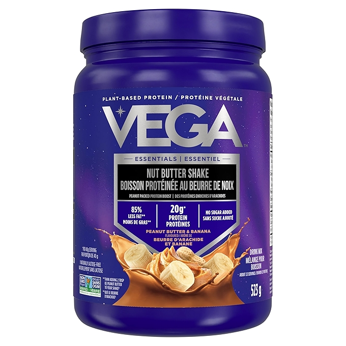 Vega坚果黄油奶昔-花生酱香蕉口味植物蛋白粉