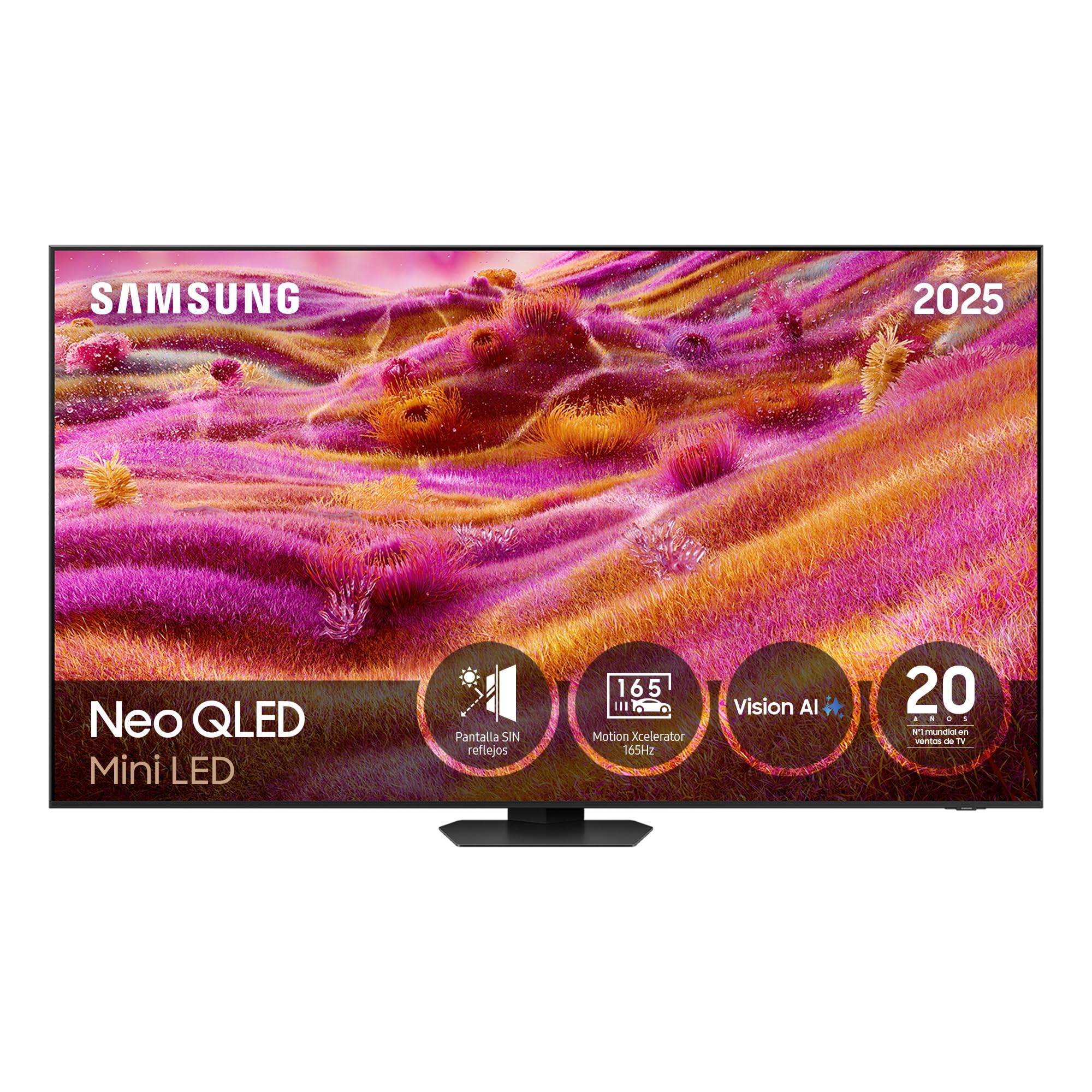Samsung Televisor Neo QLED 98 Pulgadas QN90F - 4K Mini LED con Vision AI y Glare Free