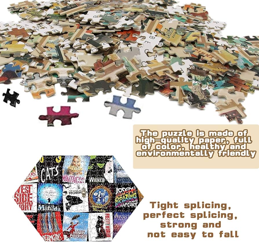 Amazon | BAIMAN 1000ピース ジグソーパズル カスタム ブロードウェイ Amazon | BAIMAN 1000ピース ジグソーパズル カスタム ブロードウェイ