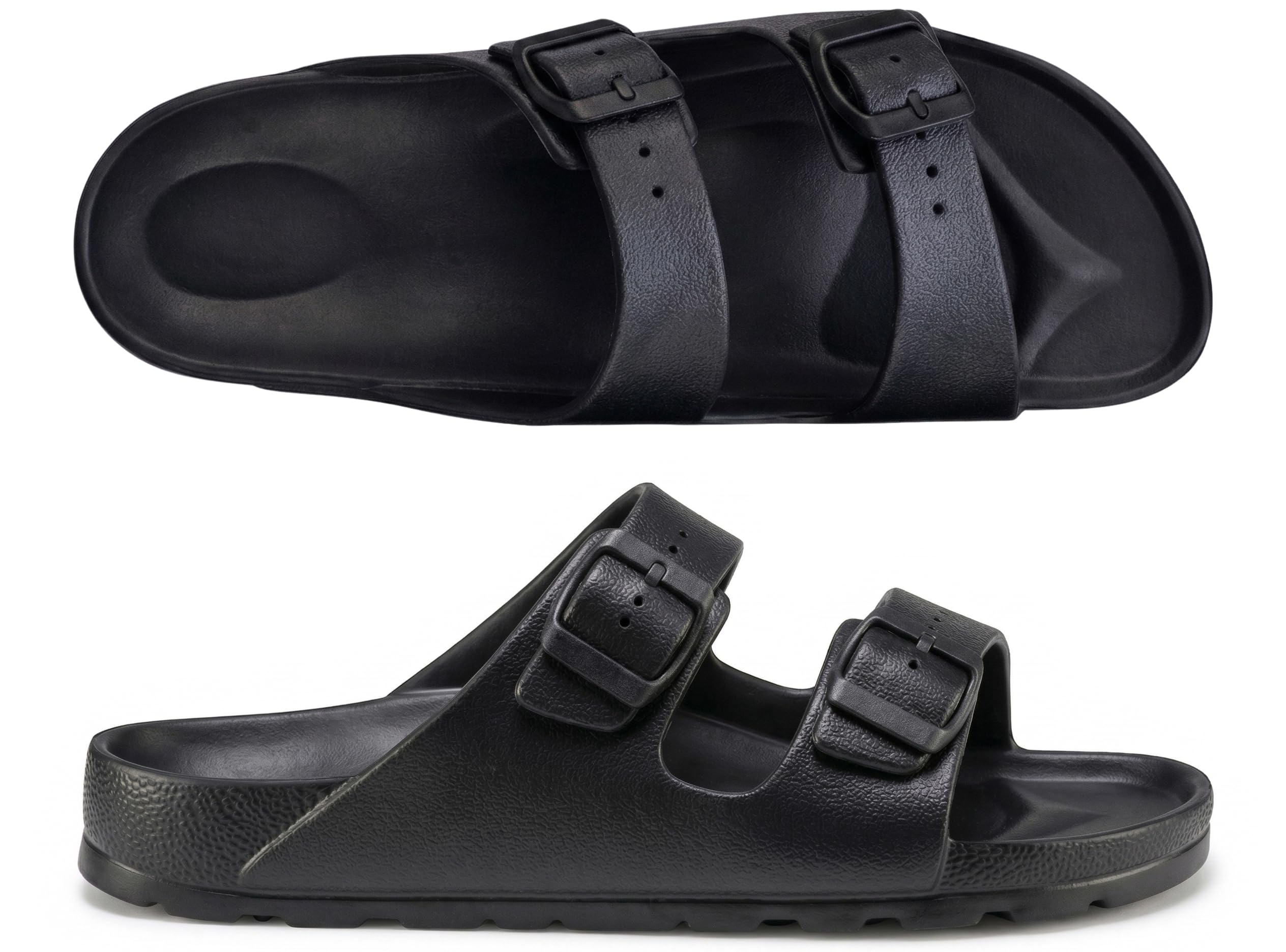 ESTRO Sandales Homme Été Confortable - Sandales Homme Plastique Claquette Plastique Femme Mules B15