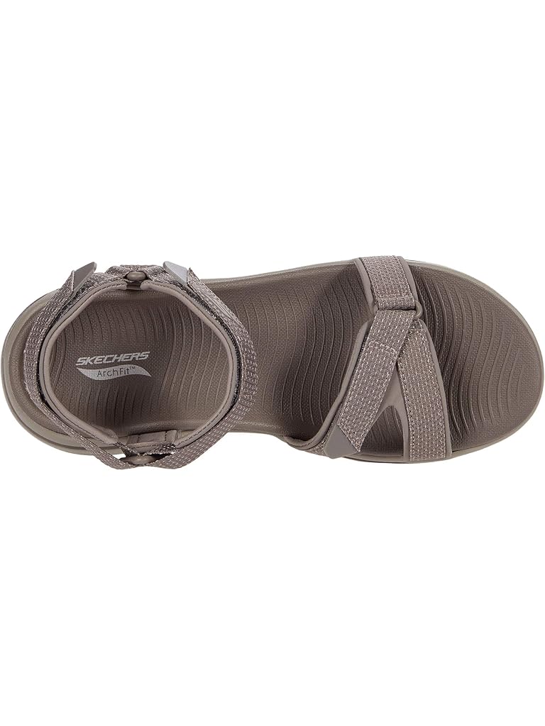 SKECHERS Go Walk Arch Fit Mesh Quarter Strap