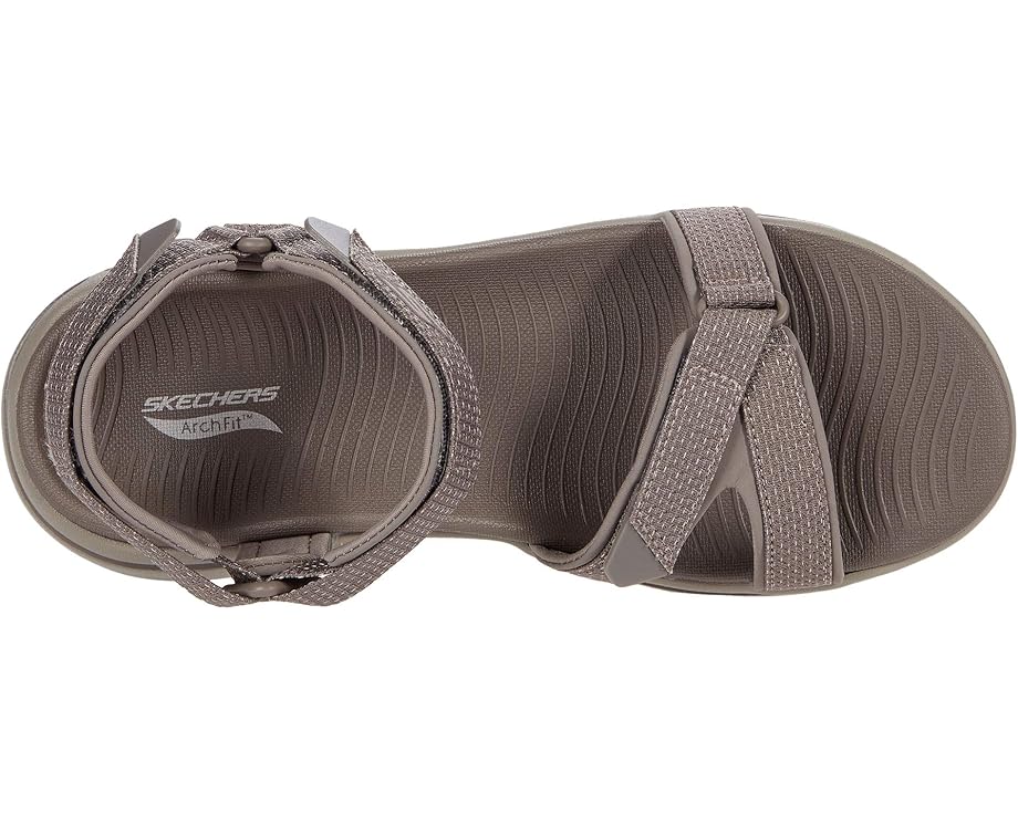 SKECHERS Go Walk Arch Fit Mesh Quarter Strap - Top View