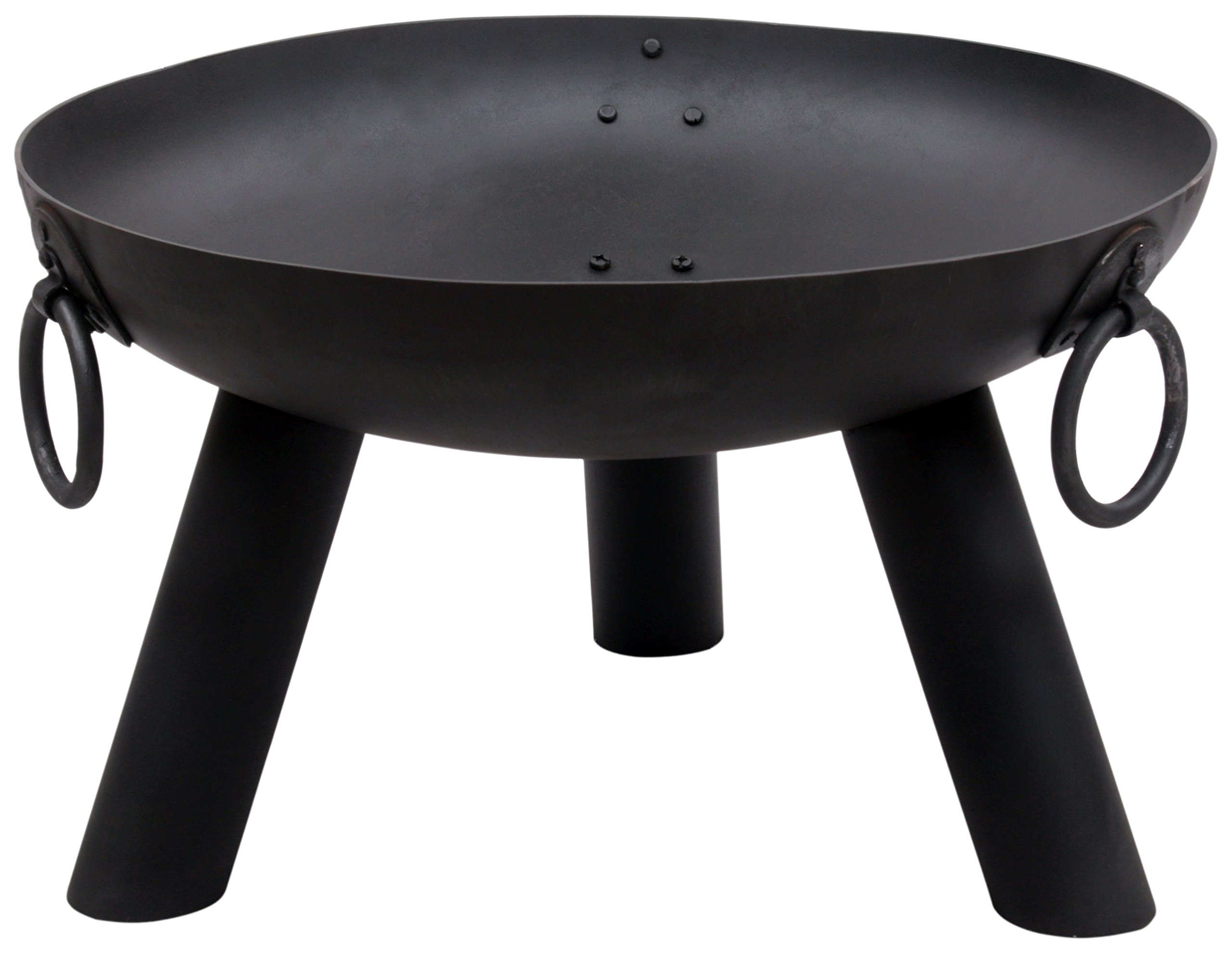 Perfect Plants Black Gardeco Medium Dakota Steel Fire Pit