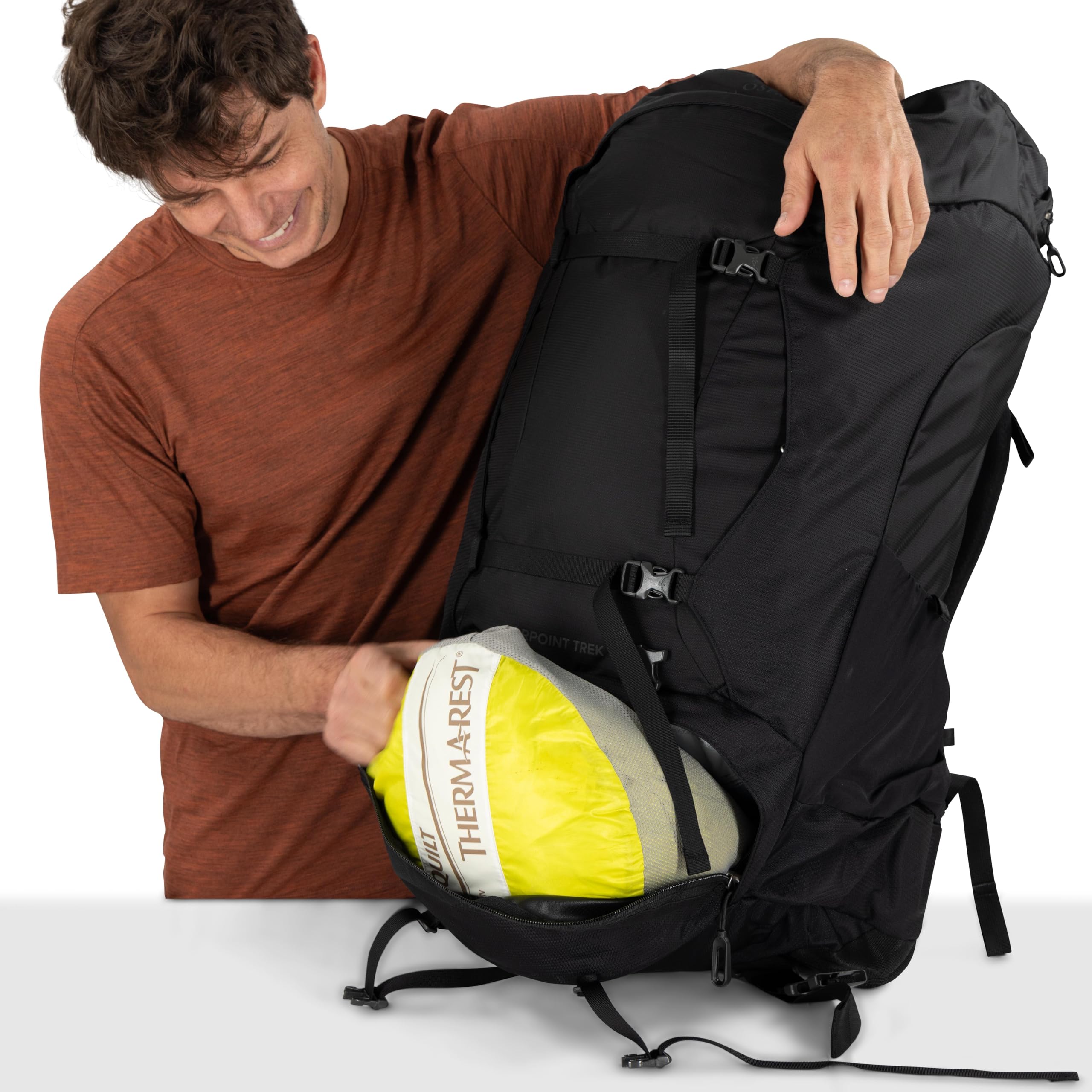 Osprey Farpoint Sac de trekking homme, 75L, Black