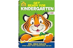 School Zone Early Learning - Kindergarten Prep Workbook for Age 4