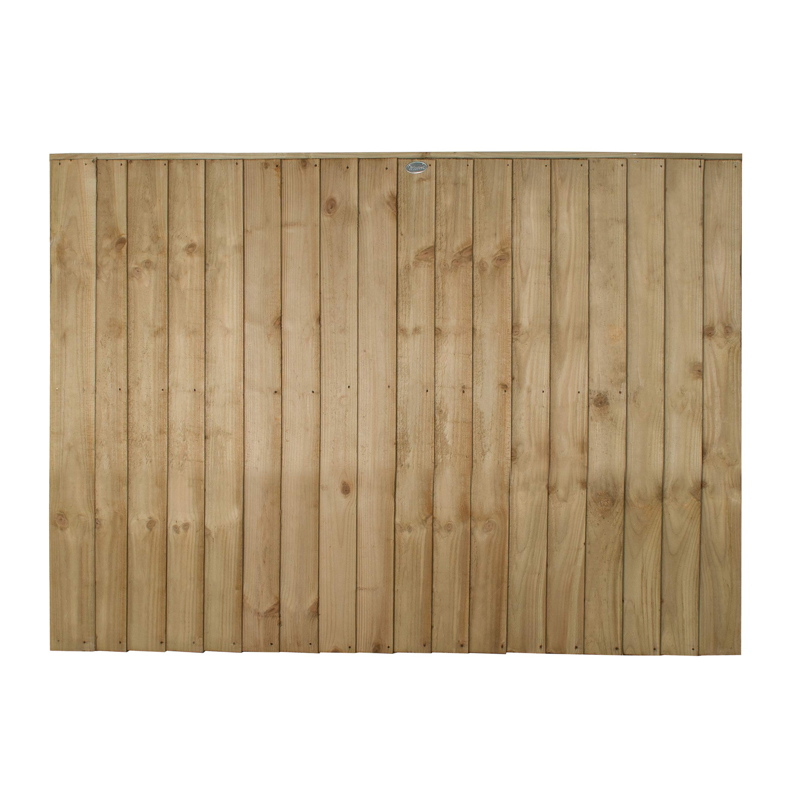 Forest Garden Forest Fence Panel, Pressure Treated, 4 ft (Pack of 5)