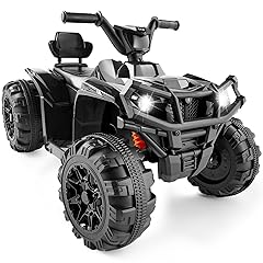 Best Choice Products Kids Electric ATV 4-Wheeler Quad Car Toy Black
