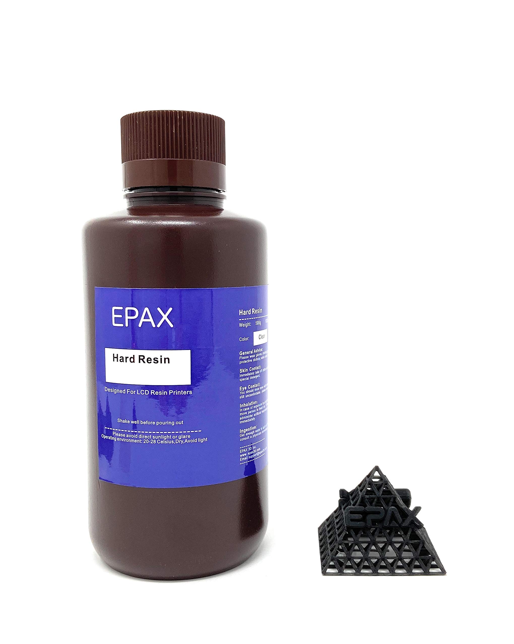 EPAX 3D Printer Hard Resin for LCD 3D Printers, 1KG Black