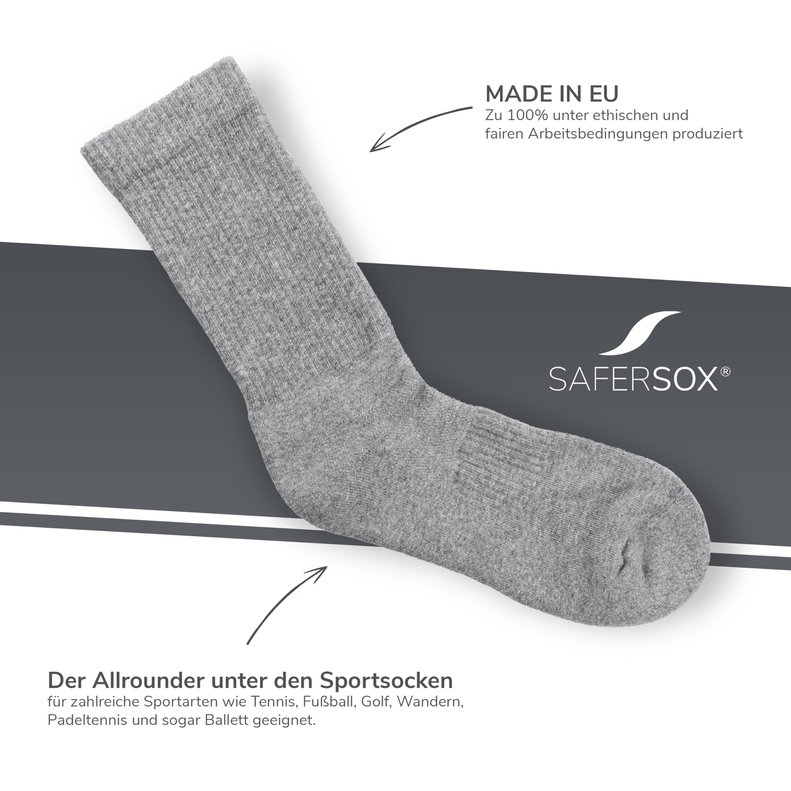 Safersox calcetines deportivos calcetines repelentes de mosquitos para safari y deportes al aire libre