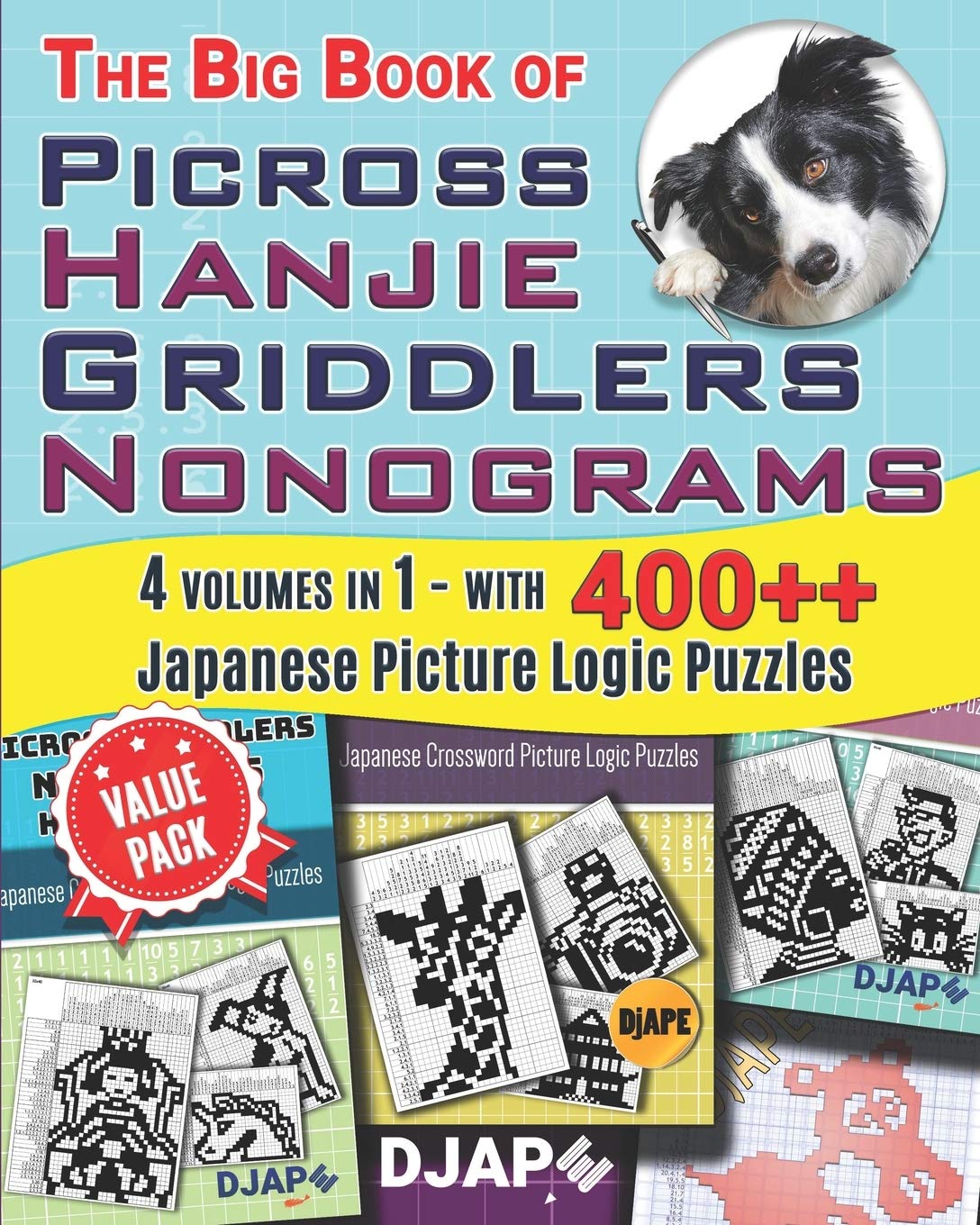 Buy The Big Book of Picross Hanjie Griddlers Nonograms 4 volumes in 1