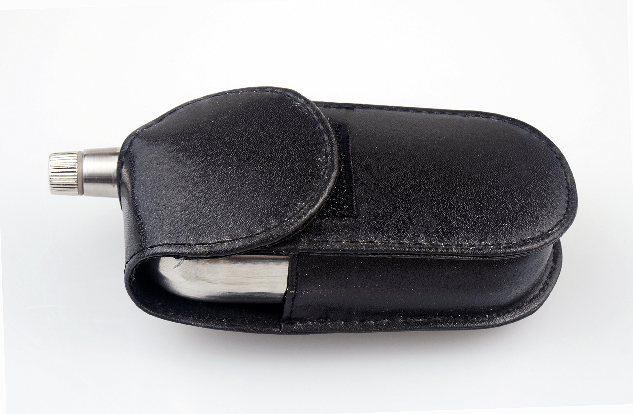 SE HQF101MP Flasque En Acier Inoxydable En Forme De Téléphone Portable, Avec Pochette De Rangement