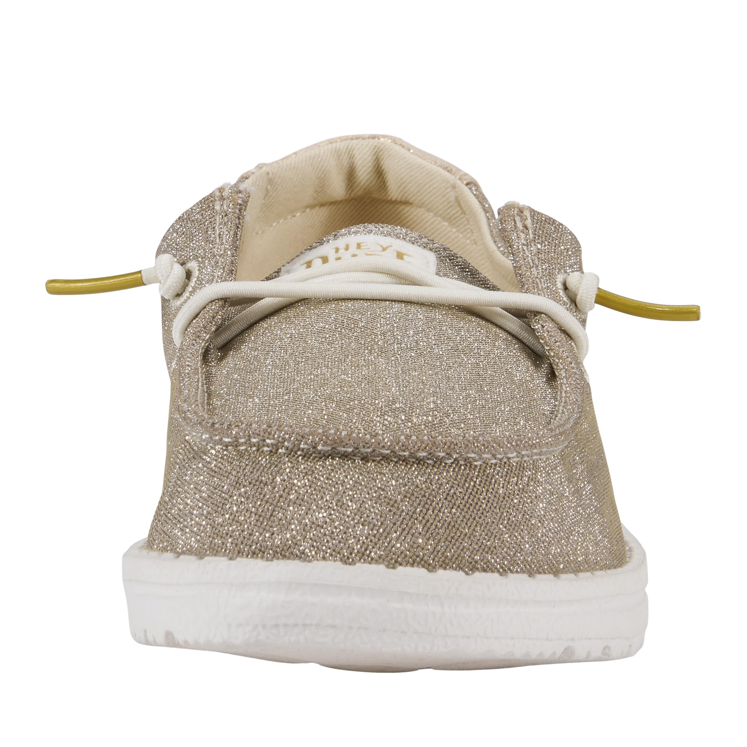 HEYDUDE Wendy Y Metallic Sparkle, Mocasin Niñas