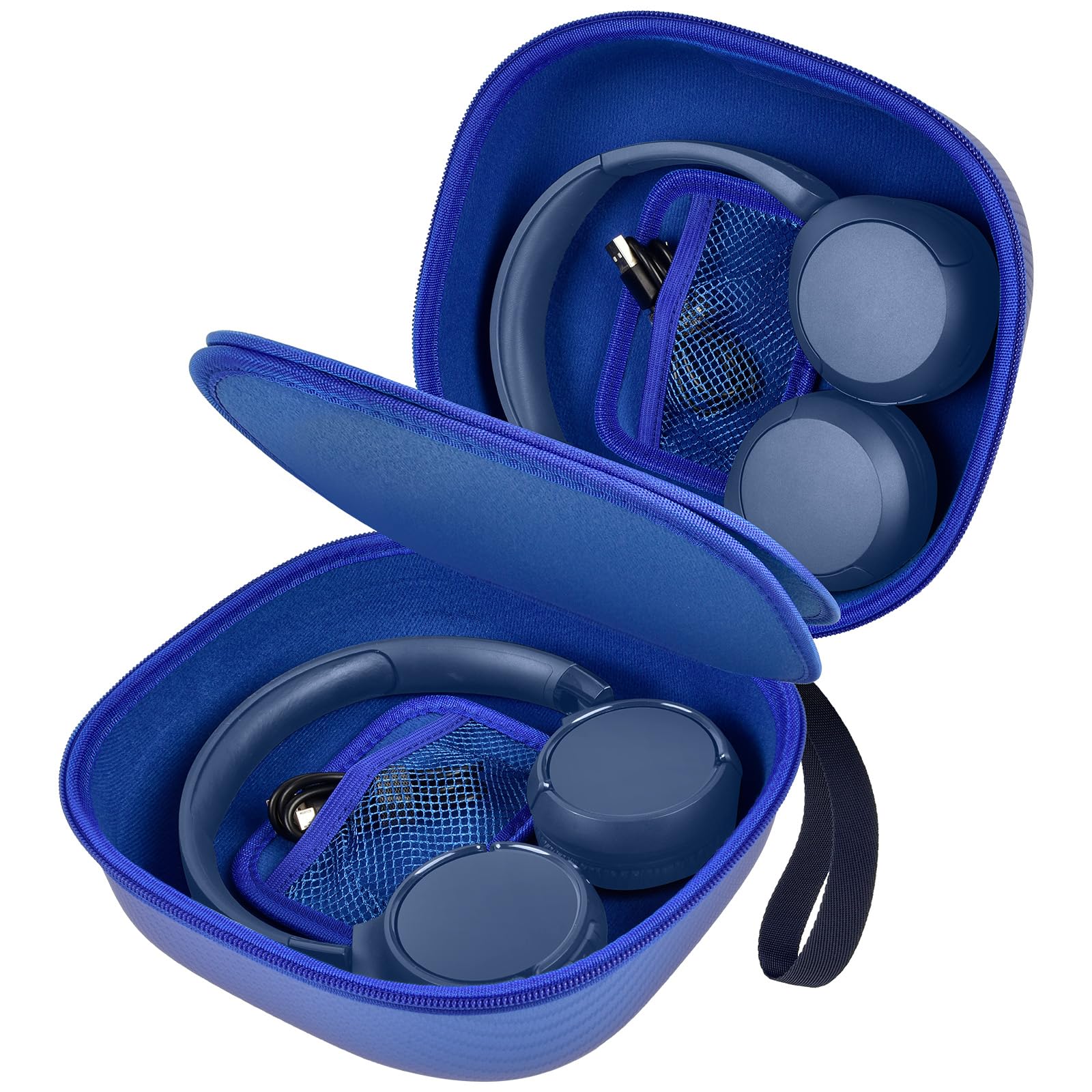 Comecase Universal Hard Shell Headphone Case - Double-Sided Storage for 2 Wireless Headphones, Compatible with for Sony WH-1000XM6/ WH-CH720N, for JBL