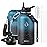 RAYMYLO 64oz Insulated Water Bottle, Triple Wall Vacuum Stainless Steel Water Bottles - Keeps Cold 48H, Reusable Half Gallon Jug for Gym, Sports, Camping, Hiking,Travel, Starry Sky-Indigo/Black