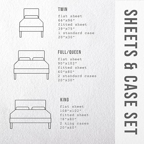 Miniatura 7 de Great Bay Home - Juego de sábanas de franela 100 % algodón turco, con bolsillo profundo, suaves, cálidas, de doble cepillado, preencogidas y