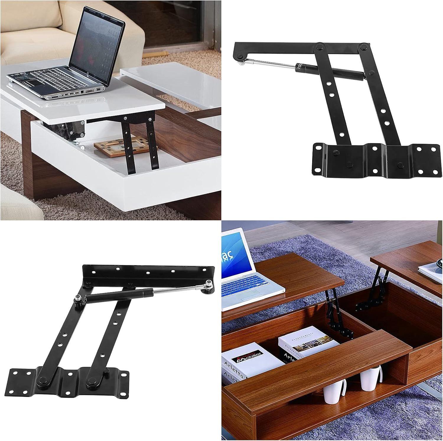 Buy HAKZEON 2 PCS 9.52 Inch Lift Up Top Coffee Table Hinge with 40