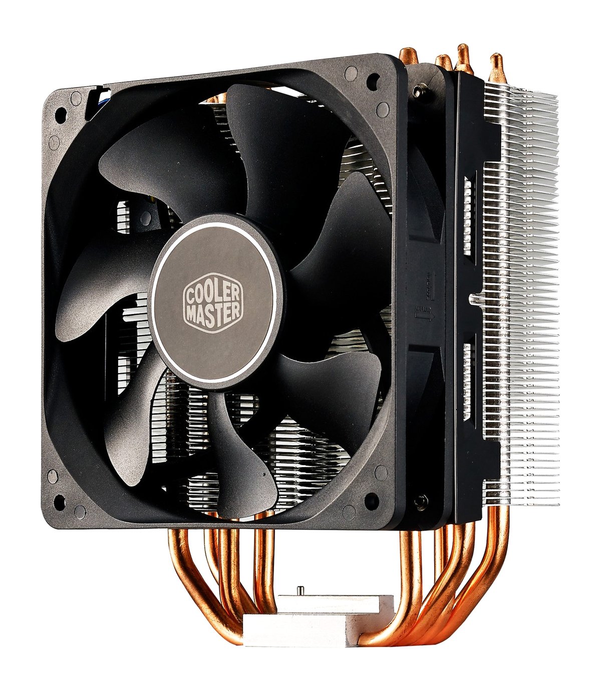 Cooler Master Hyper 212X Cooling System - Optimised Heat Sink Fins - 4 Continuous Direct Contact Heat Pipes, Durable POM Fan Bearing