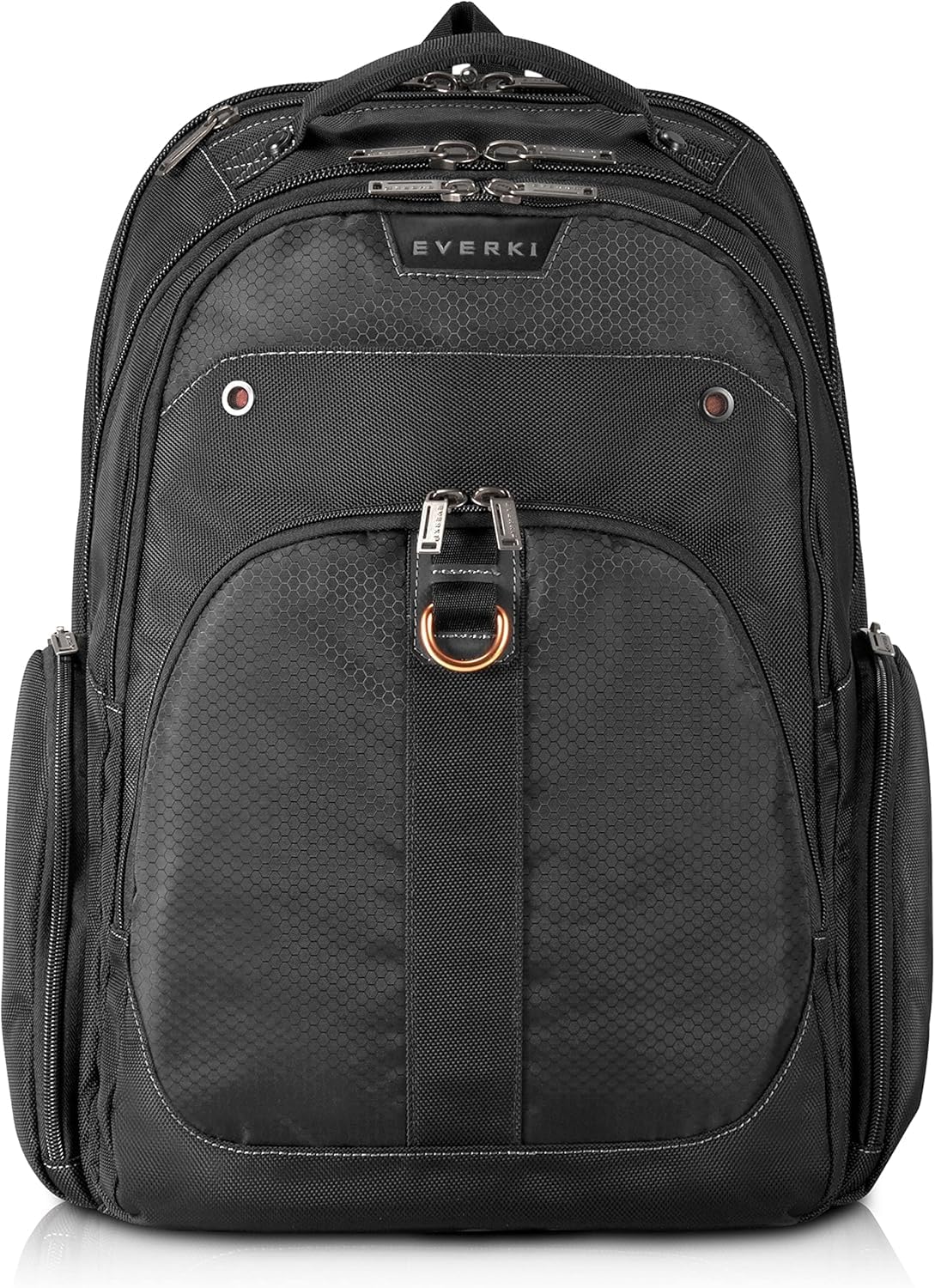 Everki Atlas Business-Laptoprucksack 32 L für 13–17,3 Zoll – ergonomischer, reisefreundlicher Notebook-Rucksack mit anpassbarem Laptopfach – schwarz