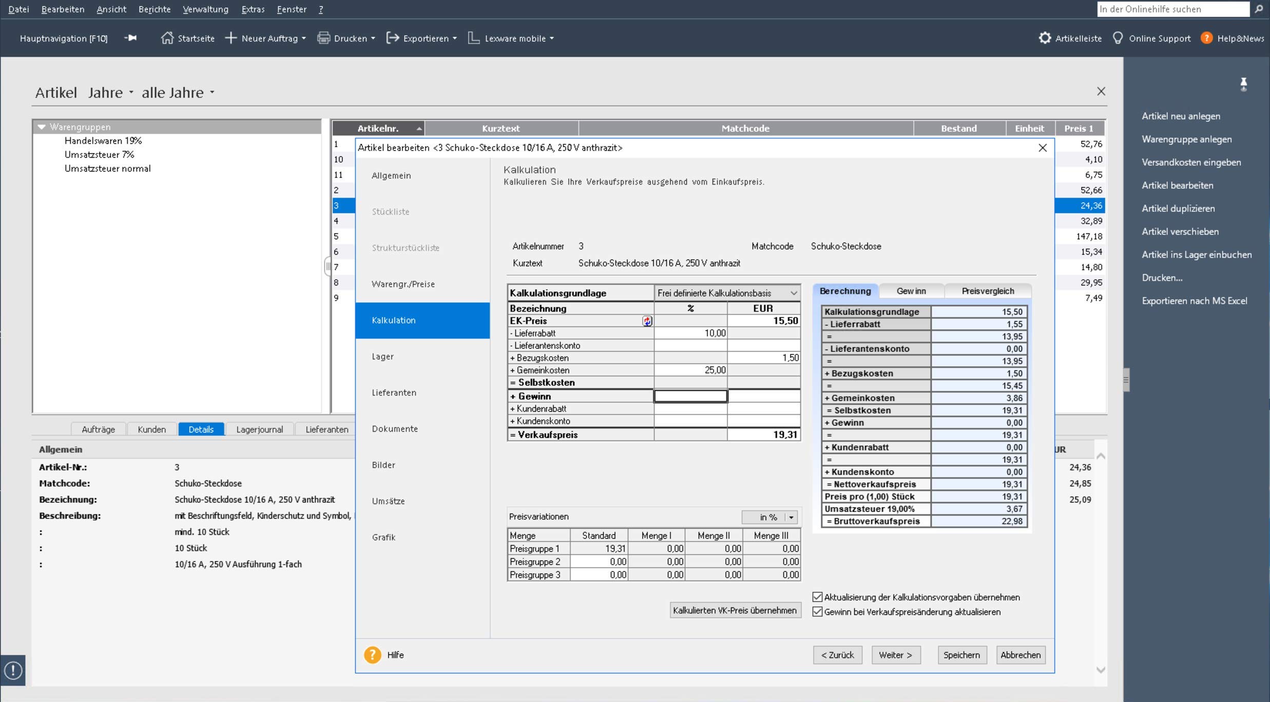 Lexware business plus 2019 Minibox (Jahreslizenz)|für Kleinunternehmer, kaufmännische Einsteiger und Gründer|Software für Buchhaltung und Auftragsbearbeitung|Kompatibel mit Windows 7 und aktueller