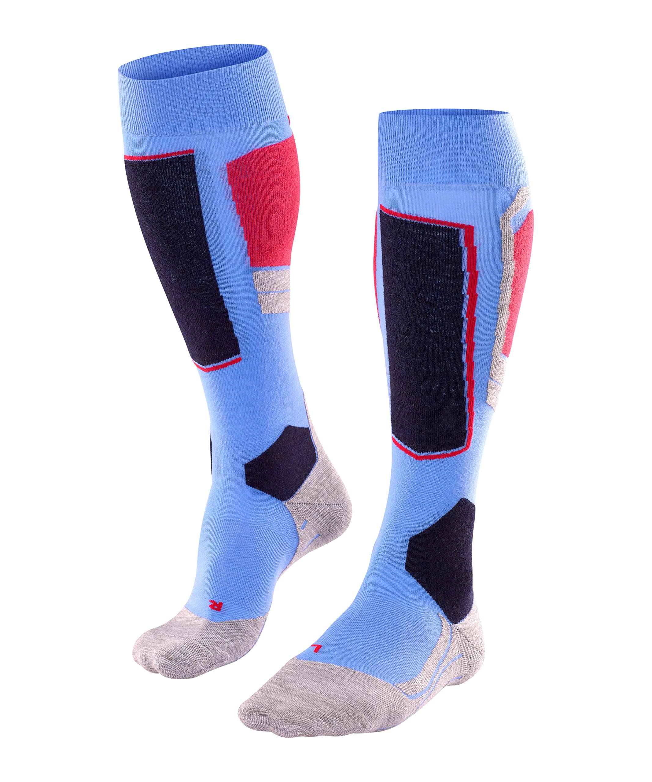 Falke Women SK4 Knee High Ski Socks, Blue Note, 9.5-10.5