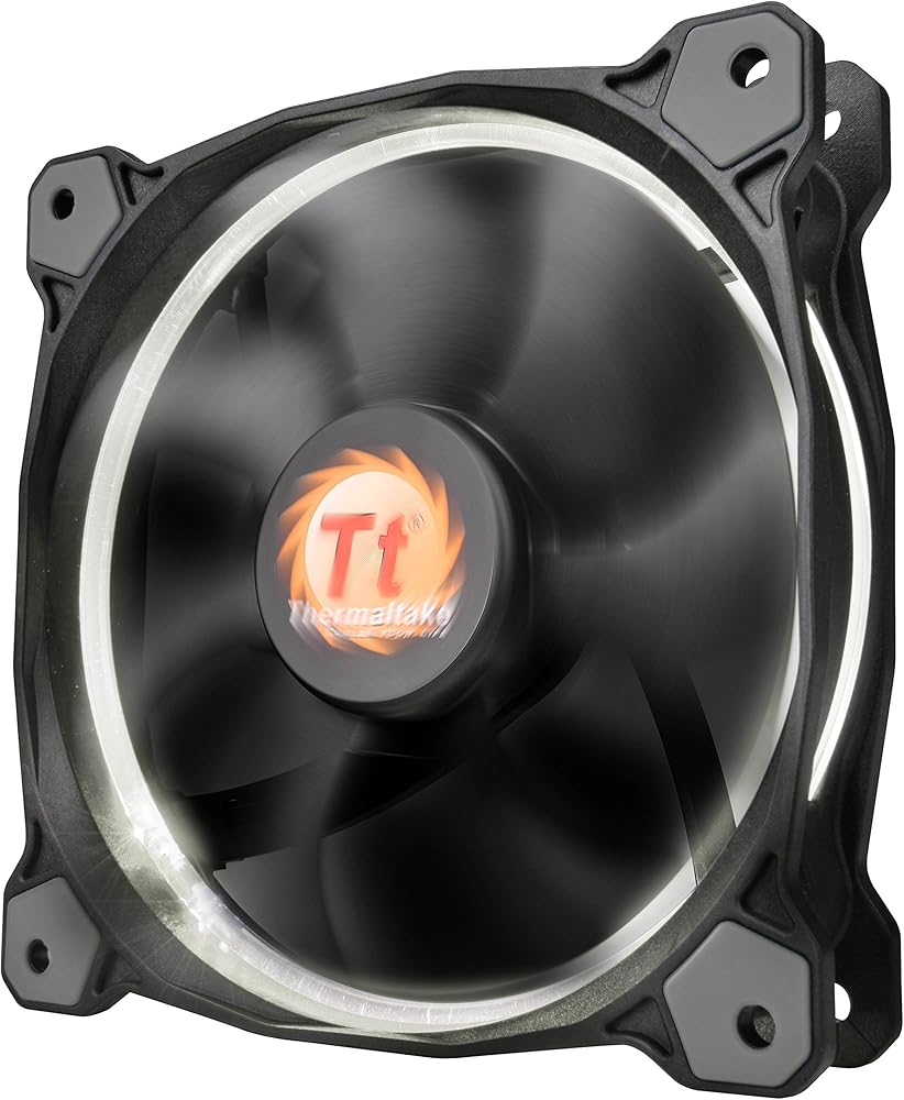 Thermaltake Ring 14 High Static Pressure 140mm Circular Ring Case/Radiator Fan with Anti-Vibration Mounting System Cooling thumbnail 2