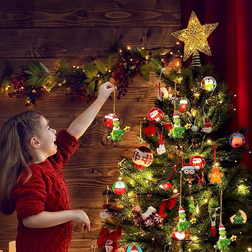 Miniatura 8 de 3 otters 16 bolas de estrés de Navidad a granel, bolas de estrés para niños, bolas sensoriales para el estrés, juguetes para la ansiedad, rellenos